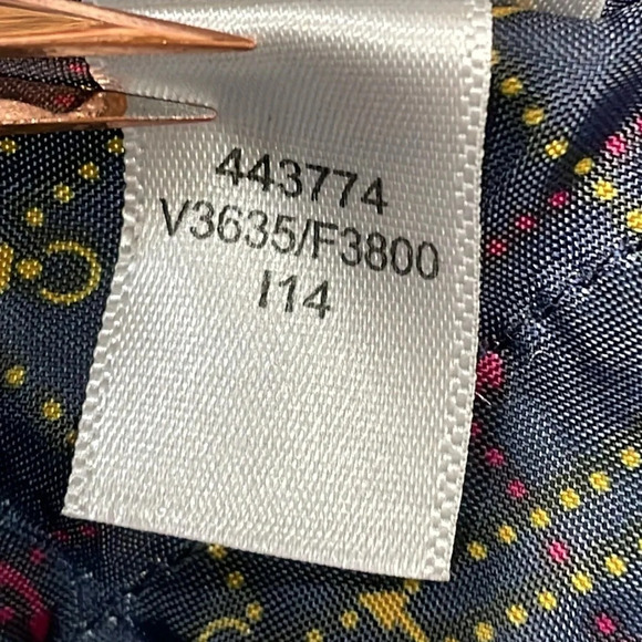 Lands’ End Wool Cashmere Blend Double Breast Peacoat  Black Quilted Lini… - Picture 13 of 15